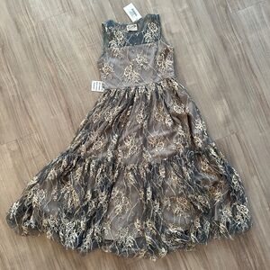 Brand New Joyfolie Collette Dress in Barely Blue Size 12